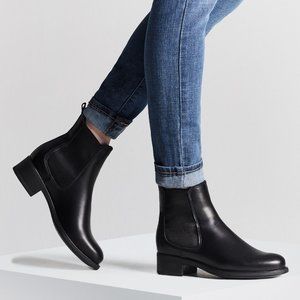 La Canadienne Sara Black Waterproof Leather Boots